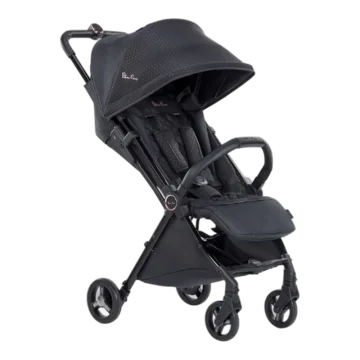 Silver Cross Jet 3 travel stroller with narrow fold profile
